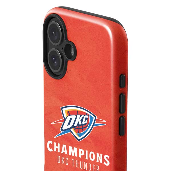 2025 NBA Champions Oklahoma City Thunder iPhone 17 Impact Case