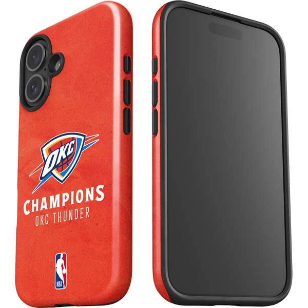 2025 NBA Champions Oklahoma City Thunder iPhone 17 Impact Case
