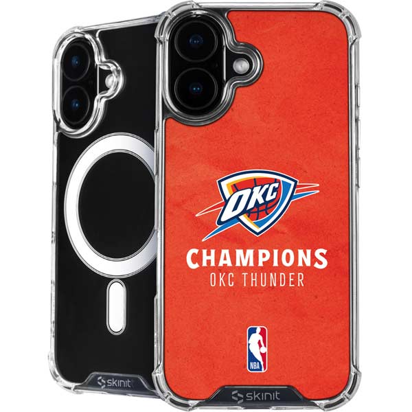 2025 NBA Champions Oklahoma City Thunder iPhone 17 MagSafe Case