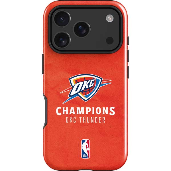 2025 NBA Champions Oklahoma City Thunder iPhone 17 Pro Max Impact Case