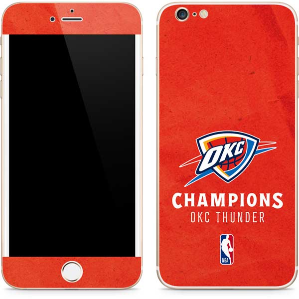 2025 NBA Champions Oklahoma City Thunder iPhone 6/6s Plus Skin