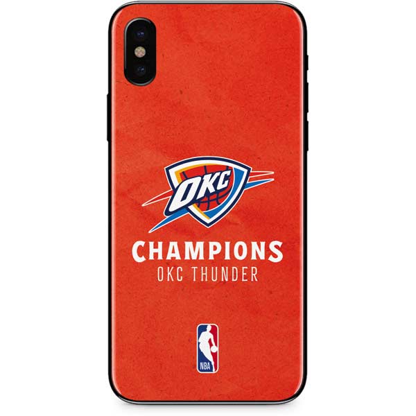 2025 NBA Champions Oklahoma City Thunder iPhone X Skin