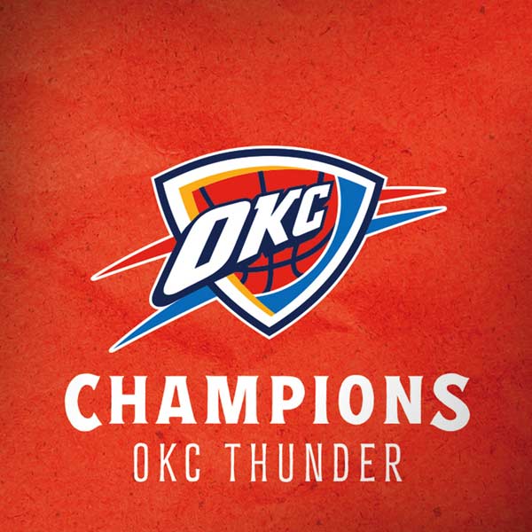 2025 NBA Champions Oklahoma City Thunder iPhone X Skin