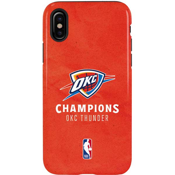 2025 NBA Champions Oklahoma City Thunder iPhone XS Pro Case
