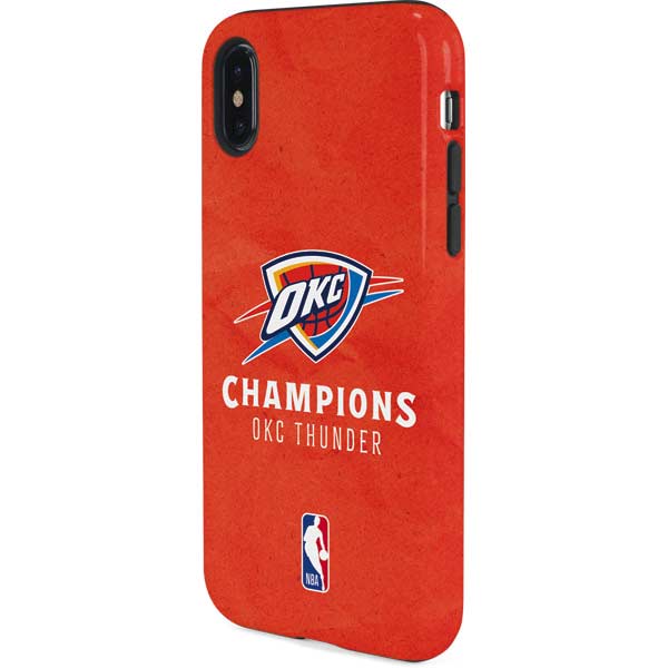 2025 NBA Champions Oklahoma City Thunder iPhone XS Pro Case