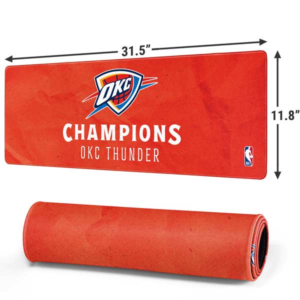 2025 NBA Champions Oklahoma City Thunder Gaming Mouse Pad