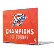 2025 NBA Champions Oklahoma City Thunder Pixelbook Skin