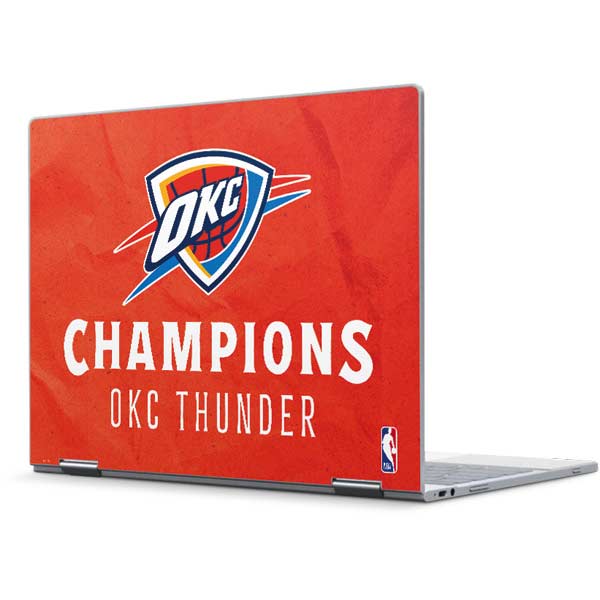 2025 NBA Champions Oklahoma City Thunder Pixelbook Skin