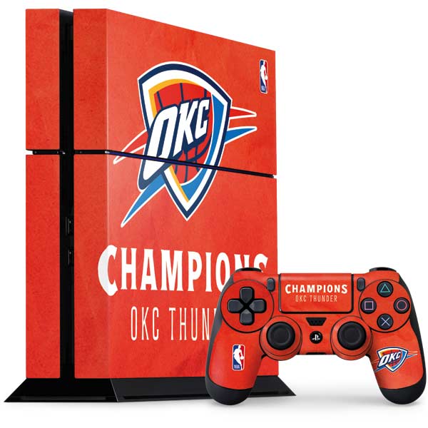 2025 NBA Champions Oklahoma City Thunder PlayStation PS4 Skins
