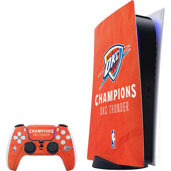 2025 NBA Champions Oklahoma City Thunder PlayStation PS5 Skins