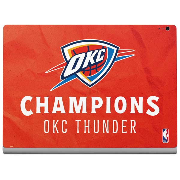 2025 NBA Champions Oklahoma City Thunder Surface Book 2 13.5in Skin