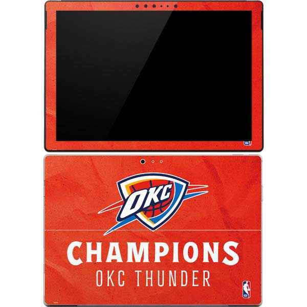 2025 NBA Champions Oklahoma City Thunder Surface Pro 4 Skin