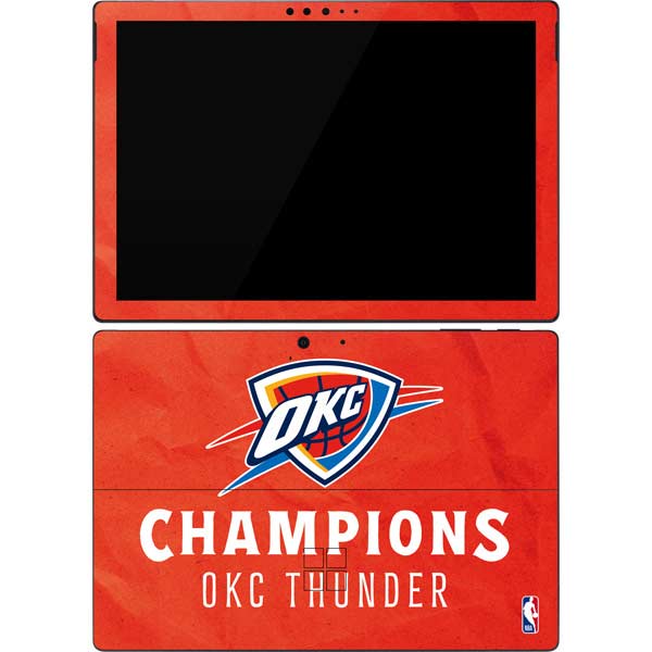 2025 NBA Champions Oklahoma City Thunder Surface Pro 7 Skin