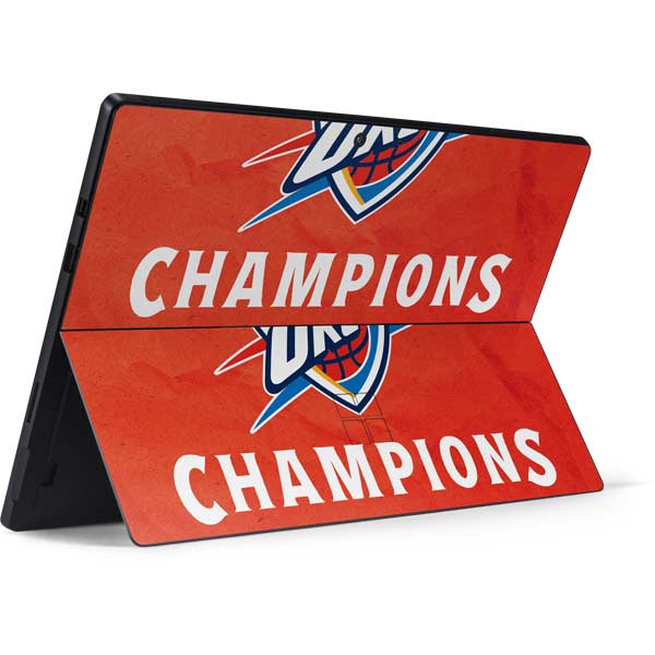 2025 NBA Champions Oklahoma City Thunder Surface Pro 7 Skin