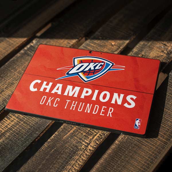 2025 NBA Champions Oklahoma City Thunder Surface Pro 7 Skin