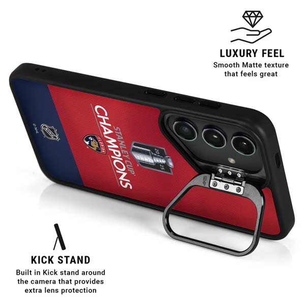 2025 Stanley Cup Champions Florida Panthers Galaxy S26 Kickstand Case
