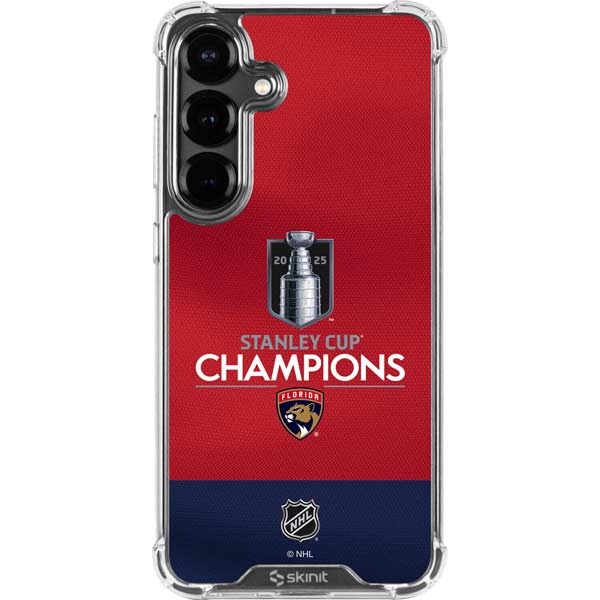 2025 Stanley Cup Champions Florida Panthers Galaxy S26 Plus Clear Case