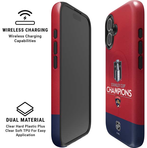 2025 Stanley Cup Champions Florida Panthers iPhone 16 Magsafe Impact Case