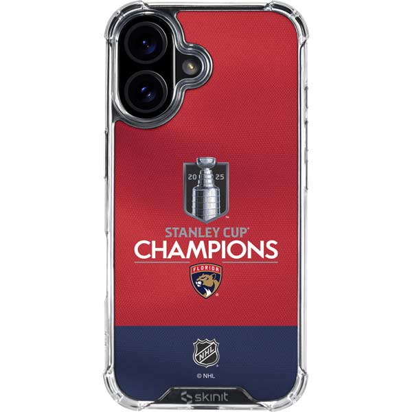 2025 Stanley Cup Champions Florida Panthers iPhone 17 Clear Case