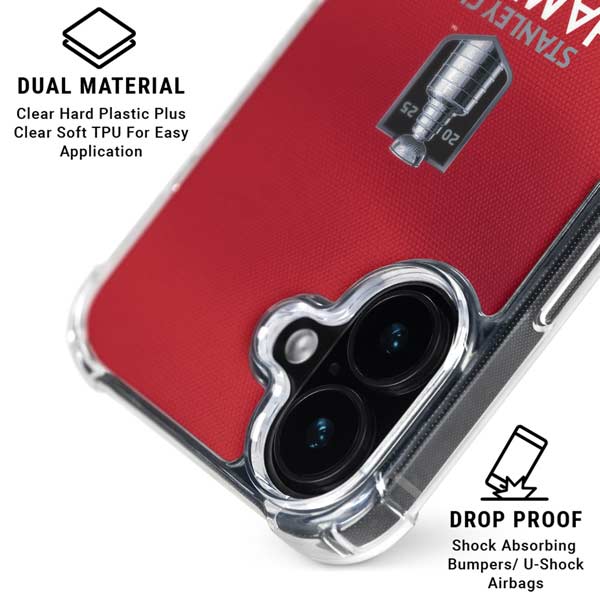 2025 Stanley Cup Champions Florida Panthers iPhone 17 Clear Case