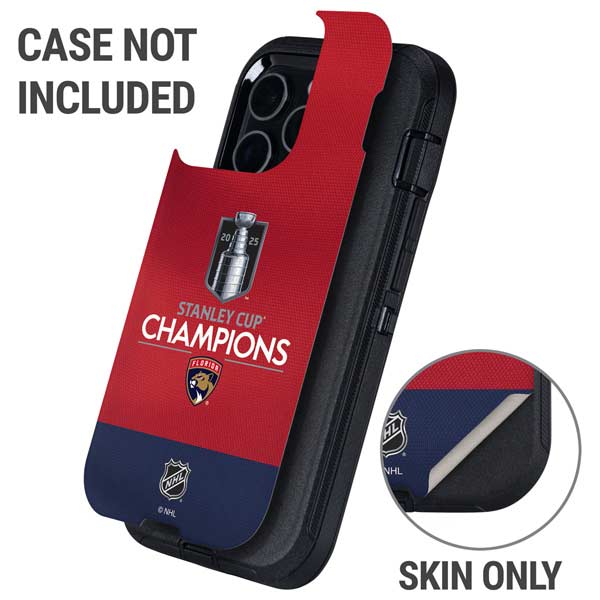 2025 Stanley Cup Champions Florida Panthers Otterbox Defender iPhone Skin