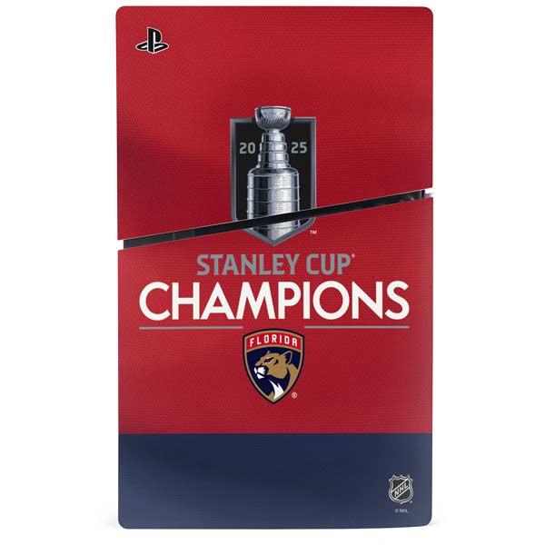 2025 Stanley Cup Champions Florida Panthers PS5 Slim Digital Edition Console Skin