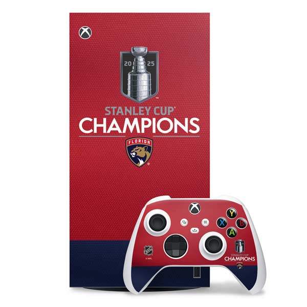 2025 Stanley Cup Champions Florida Panthers Xbox Series X Skins