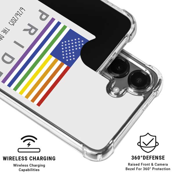 6-26 The Day Love Won Galaxy S26 Clear Case