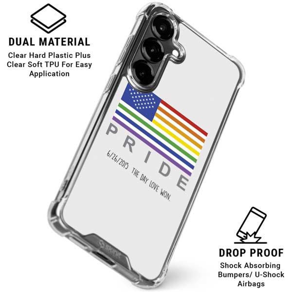 6-26 The Day Love Won Galaxy S26 Clear Case
