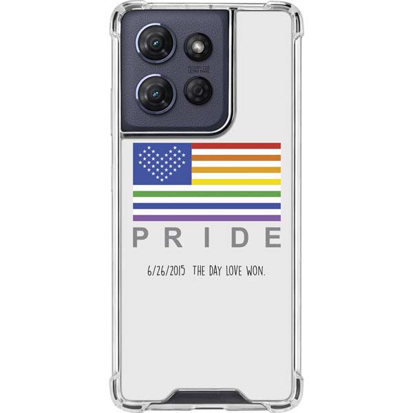 6-26 The Day Love Won Moto G 5G (2025) Clear Case