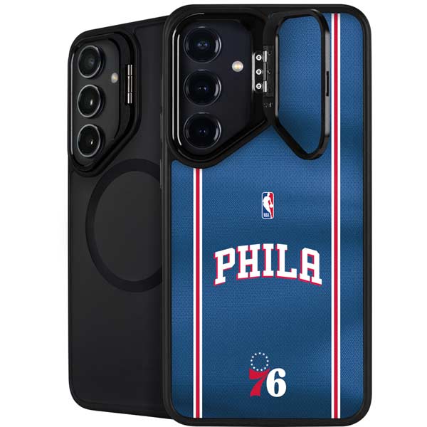 NBA Philadelphia 76ers Jersey Galaxy S26 Kickstand Case