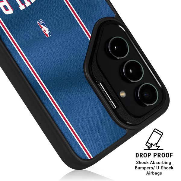NBA Philadelphia 76ers Jersey Galaxy S26 Kickstand Case