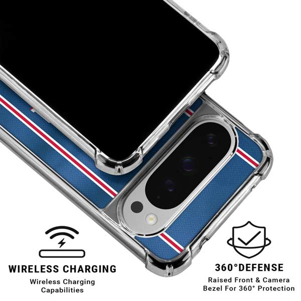 NBA Philadelphia 76ers Jersey Google Pixel 10 Pro XL Clear Case