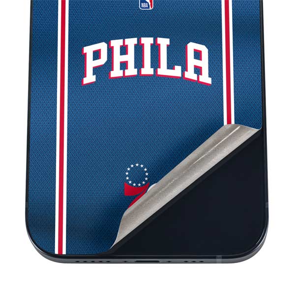 NBA Philadelphia 76ers Jersey iPhone 17 Pro Skin