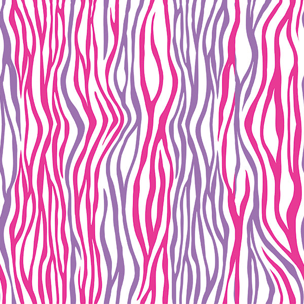Orchid Zebra Animal Print Color Pop Galaxy S24 Plus Waterproof Case