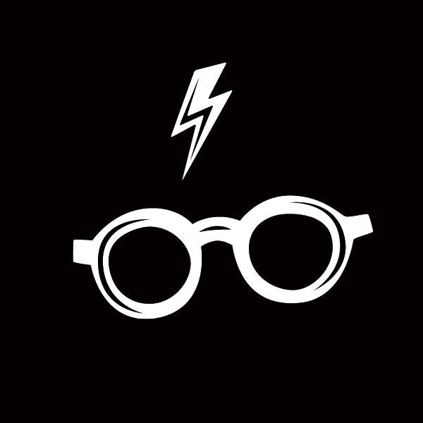 Wizarding World Harry Potter Scar and Glasses iPhone 15 Skin
