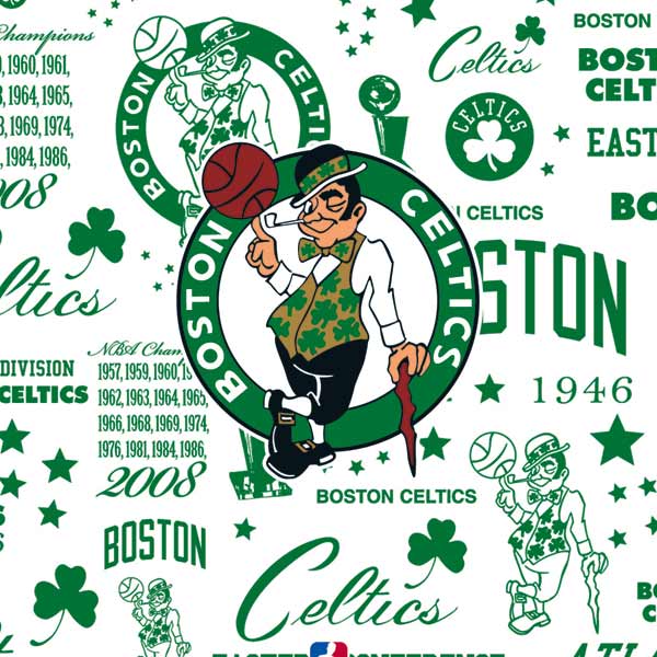 NBA Boston Celtics Historic Blast Galaxy Buds Live Skin