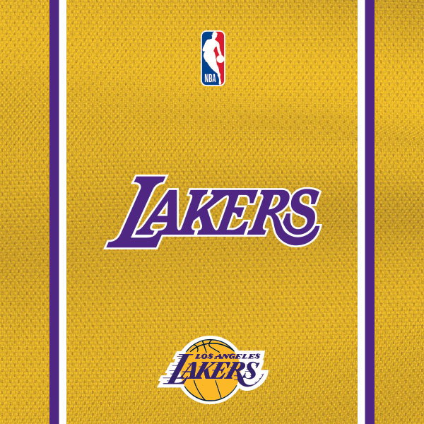 NBA Los Angeles Lakers Jersey Galaxy A53 5G Clear Case