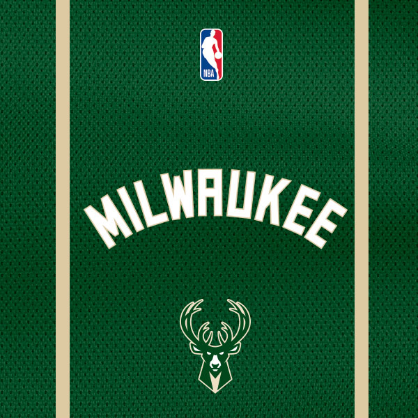NBA Milwaukee Bucks Jersey Galaxy A33 5G Clear Case