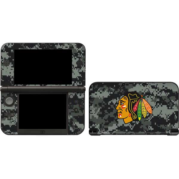 NHL Chicago Blackhawks Camo Nintendo Skins