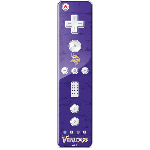 NFL Minnesota Vikings Distressed Nintendo Skins