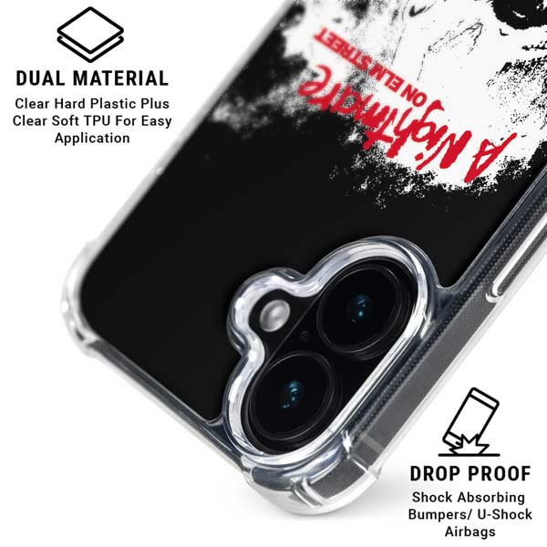 A Nightmare on Elm Street iPhone 17 Clear Case