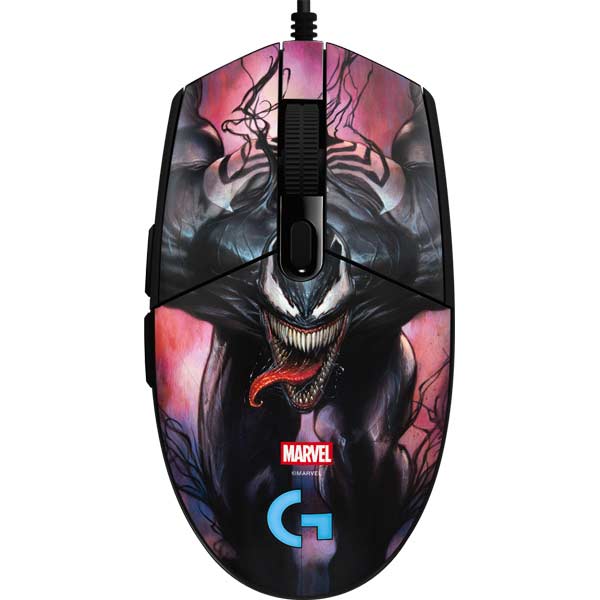 Marvel Venom Absolute Carnage by Adi Granov G203 Prodigy RGB Wired Gaming Mouse Skin