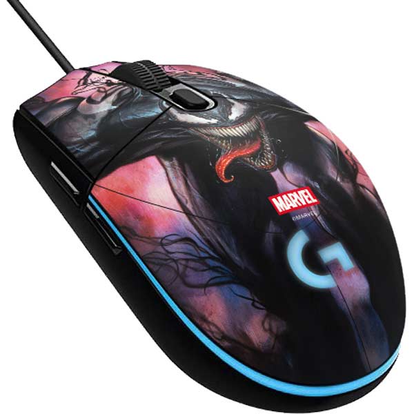 Marvel Venom Absolute Carnage by Adi Granov G203 Prodigy RGB Wired Gaming Mouse Skin