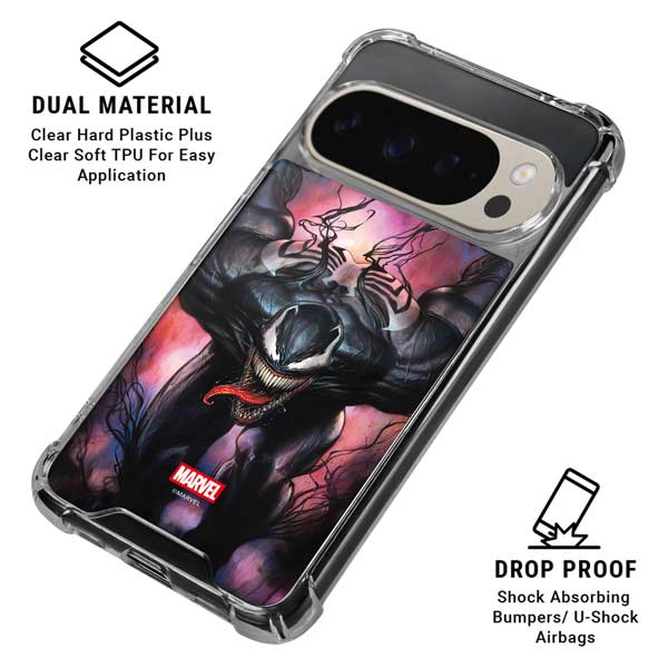 Marvel Venom Absolute Carnage by Adi Granov Google Pixel 9 Pro XL Clear Case
