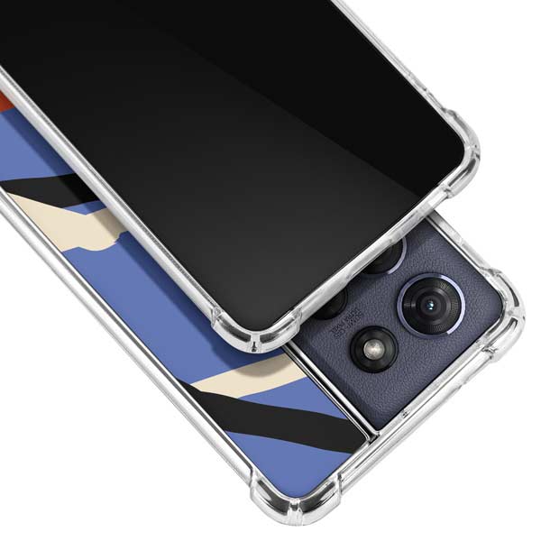 Abstract Lines Moto G 5G (2025) Clear Case