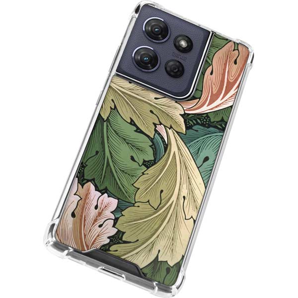Acanthus by William Morris Moto G 5G (2025) Clear Case