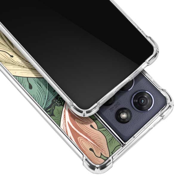 Acanthus by William Morris Moto G 5G (2025) Clear Case