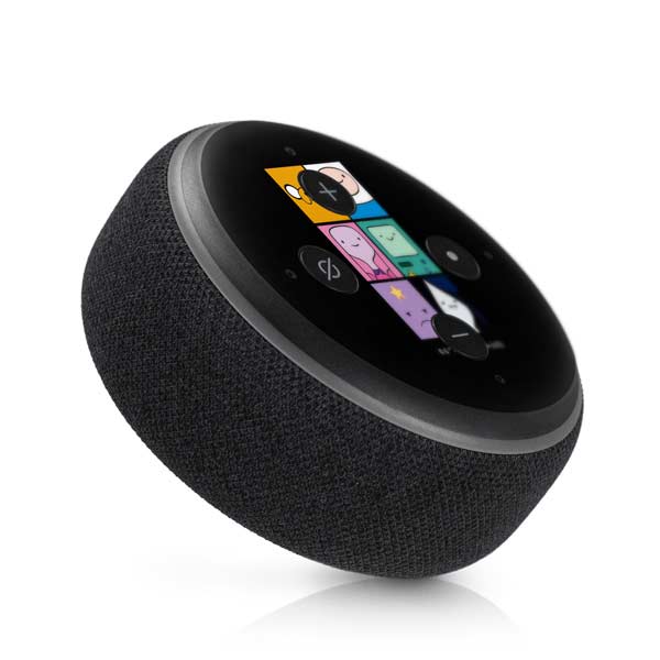 Adult Swim Adventure Time Character Tiles Amazon Echo Dot Skin