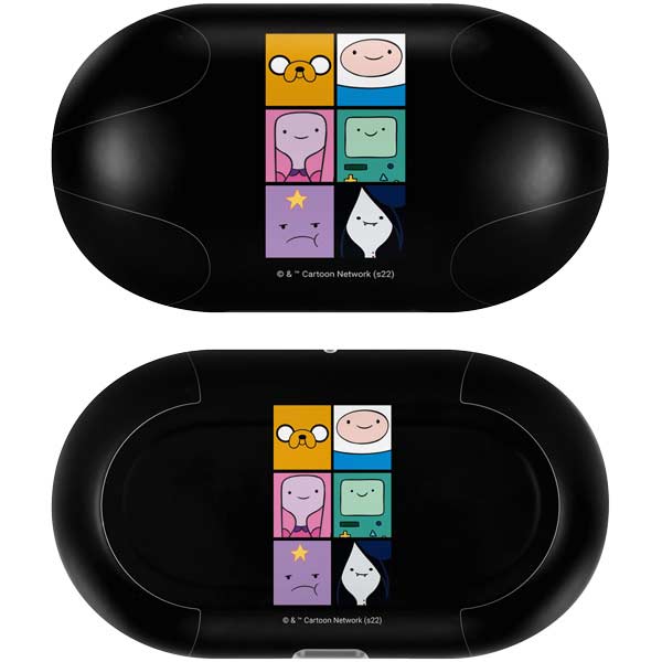 Adult Swim Adventure Time Character Tiles Galaxy Buds Plus Skin